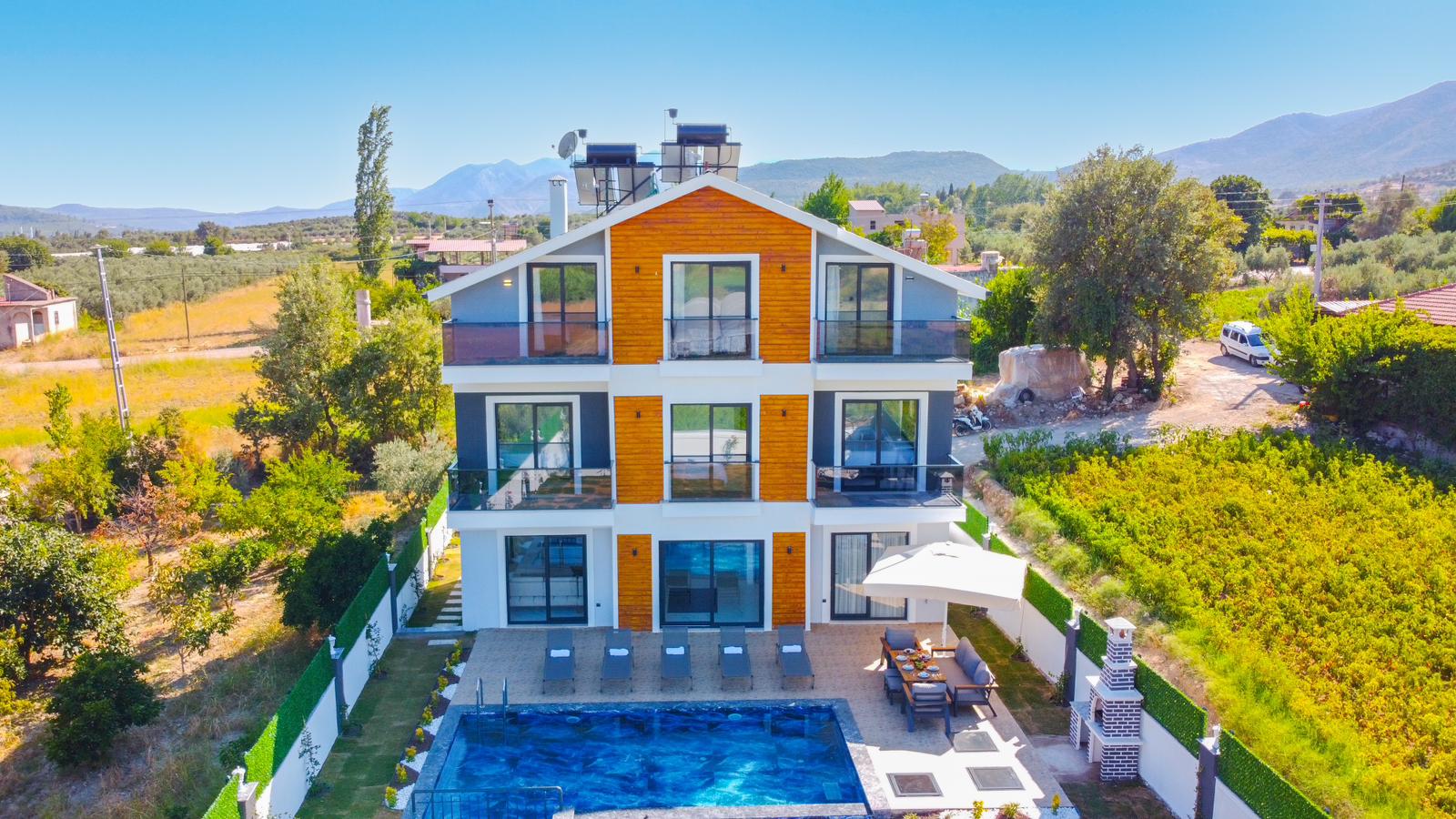 Fethiye Villa Best Luxury 10 Kişilik Triplex 48399