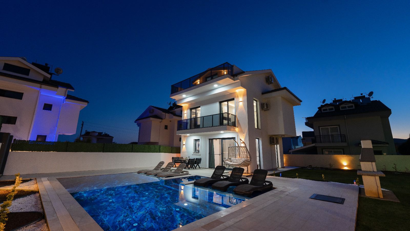 Fethiye Villa Th Jakuzili Havuzlu 48111