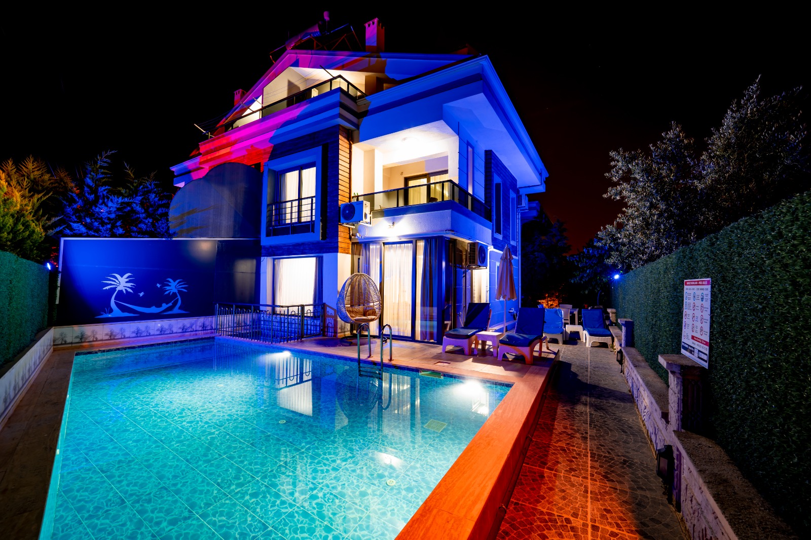 Fethiye Çocuk Havuzlu Villa Batı