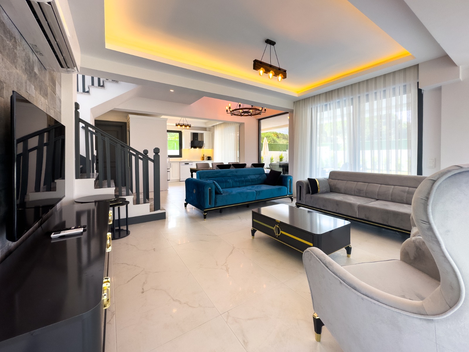 Fethiye Villa Caprio 4+1 Modern Tasarım 1