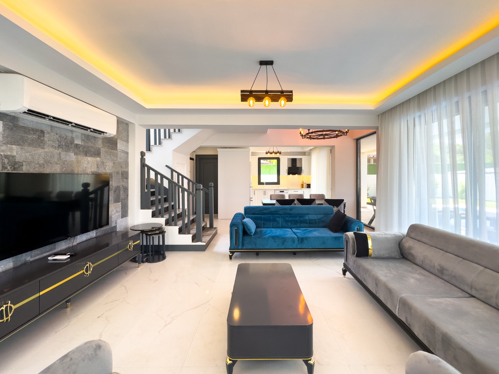 Fethiye Villa Caprio 4+1 Modern Tasarım 1