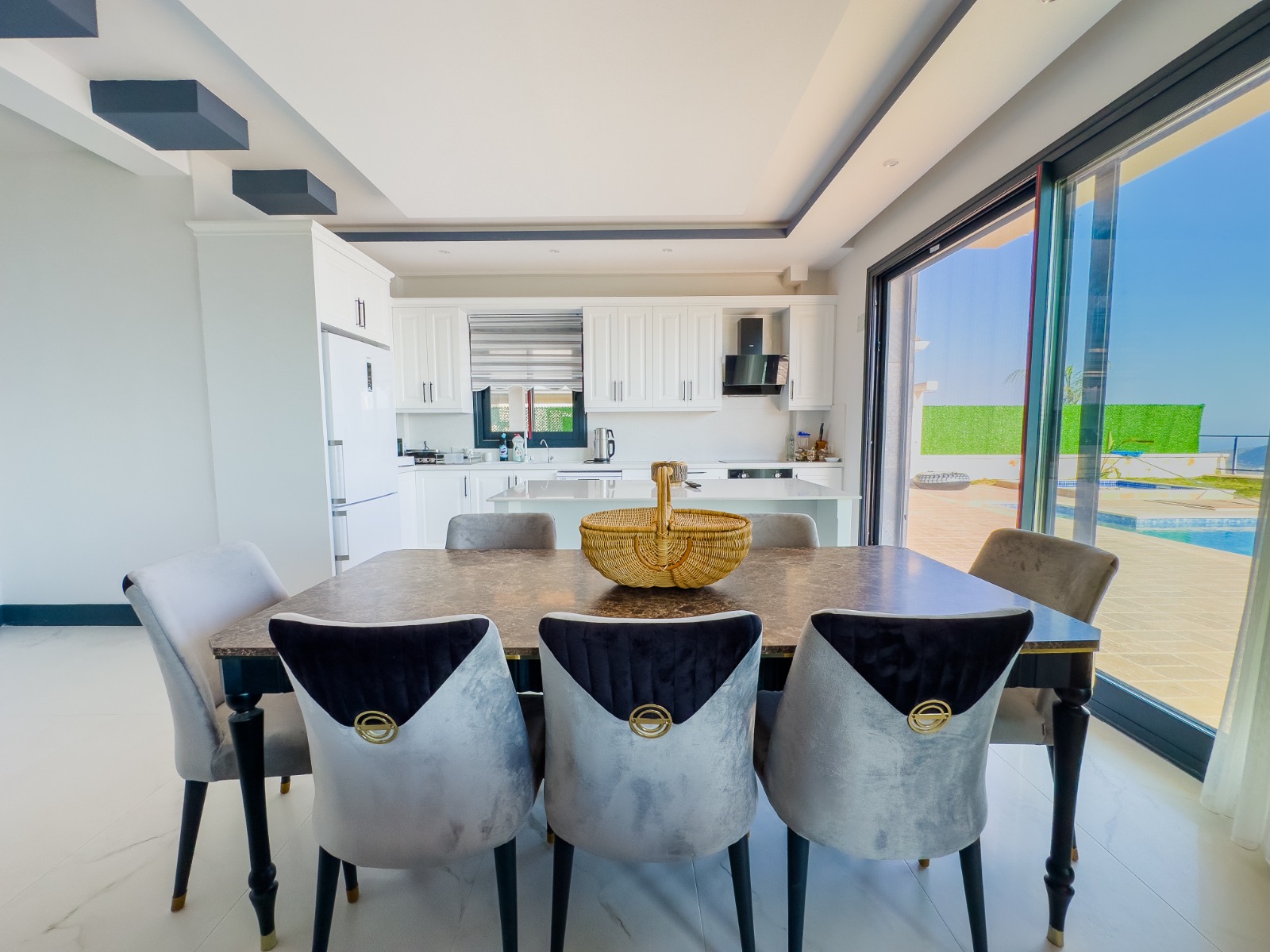 Kalkan Villa Mercan 5+1 Jakuzili Saunalı