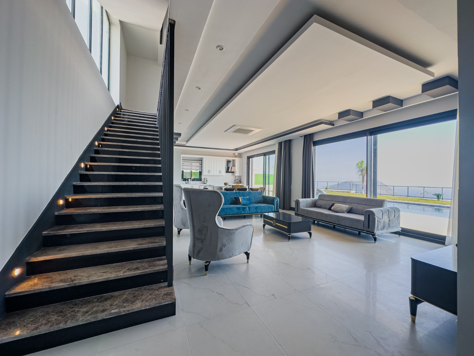 Kalkan Villa Mercan 5+1 Jakuzili Saunalı