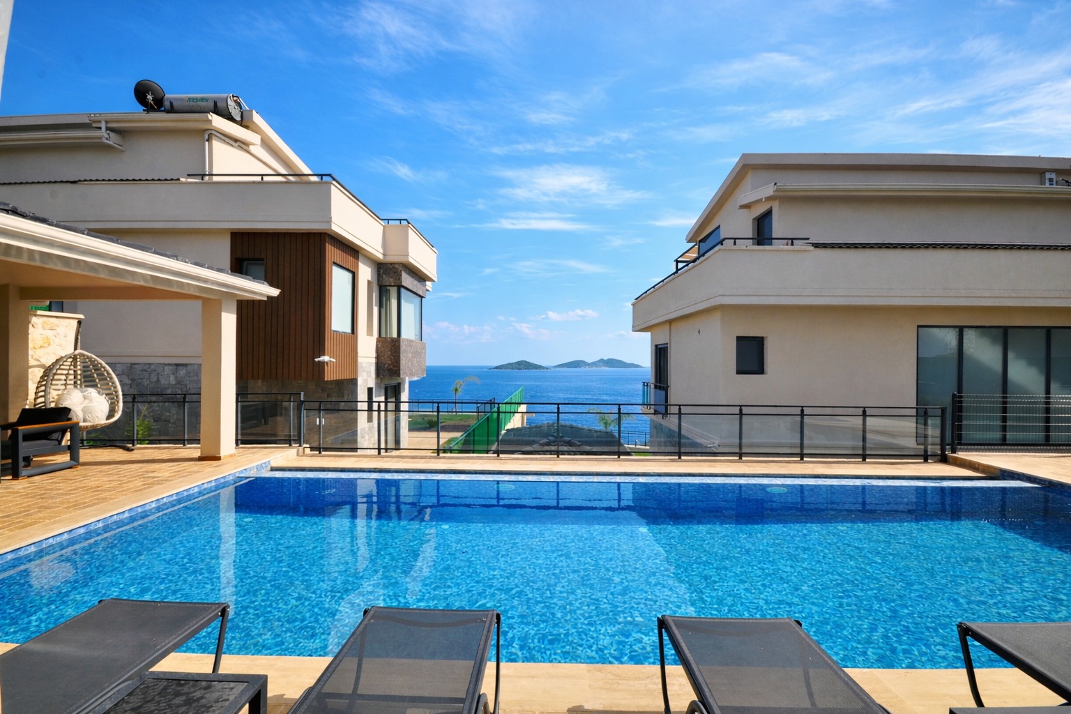 Kalkan Villa İnci 4+1 Modern Şıklık