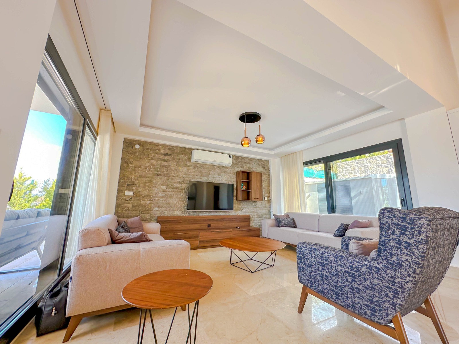 Fethiye Ölüdeniz'de Doğa Manzaralı Doha Villa