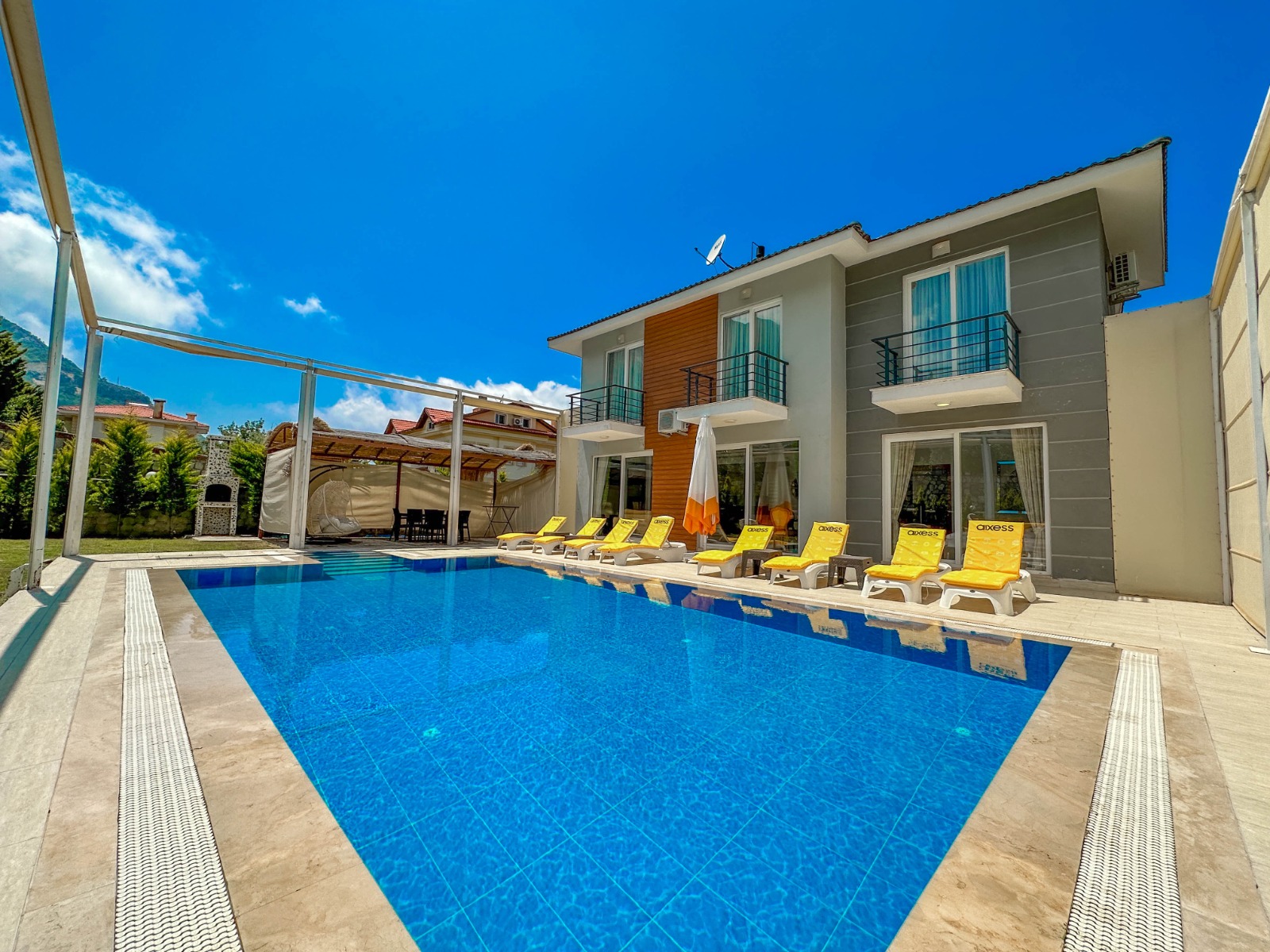 Fethiye Villa Opal 4+1 Korunaklı