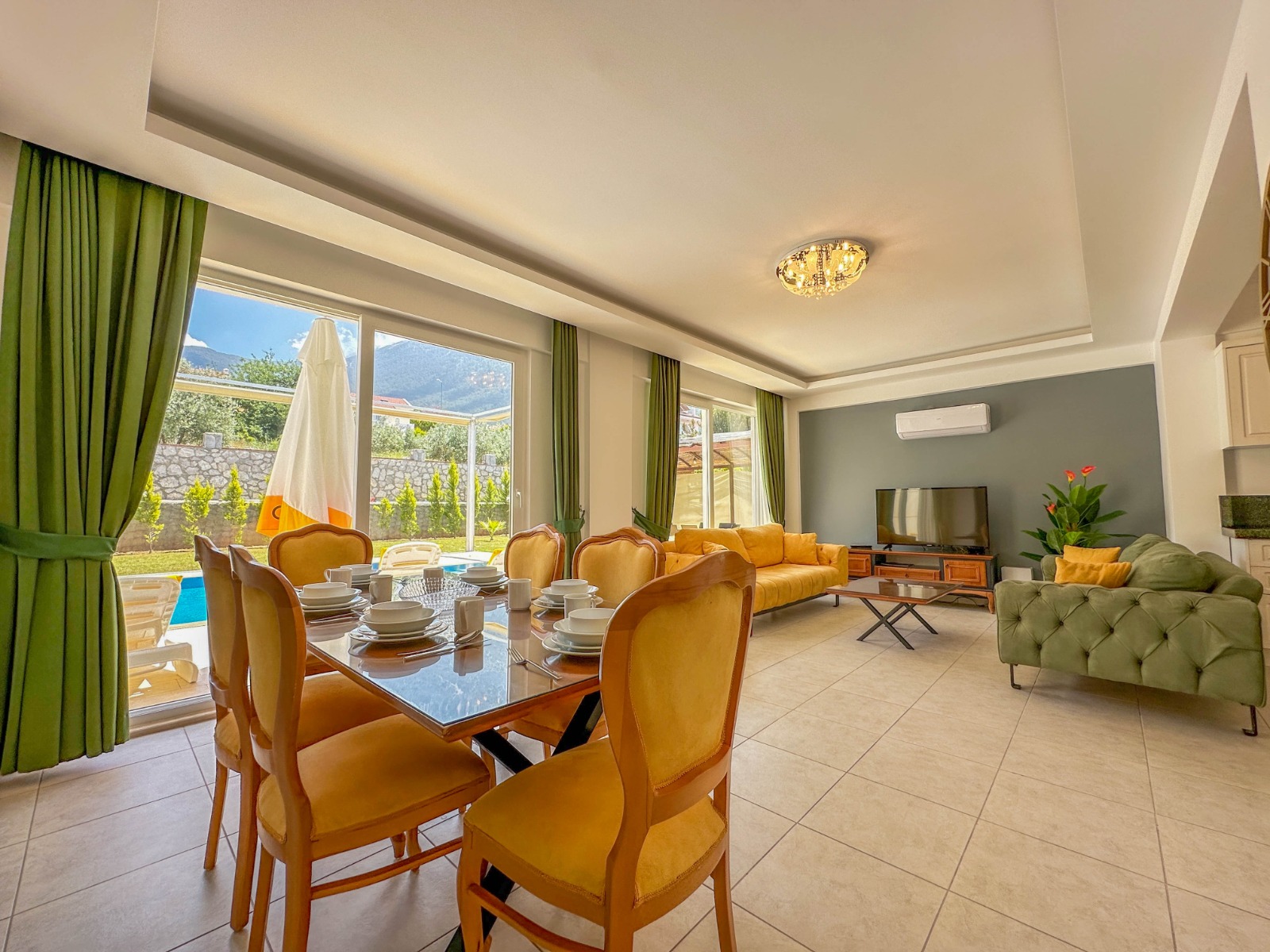 Fethiye Villa Opal 4+1 Korunaklı