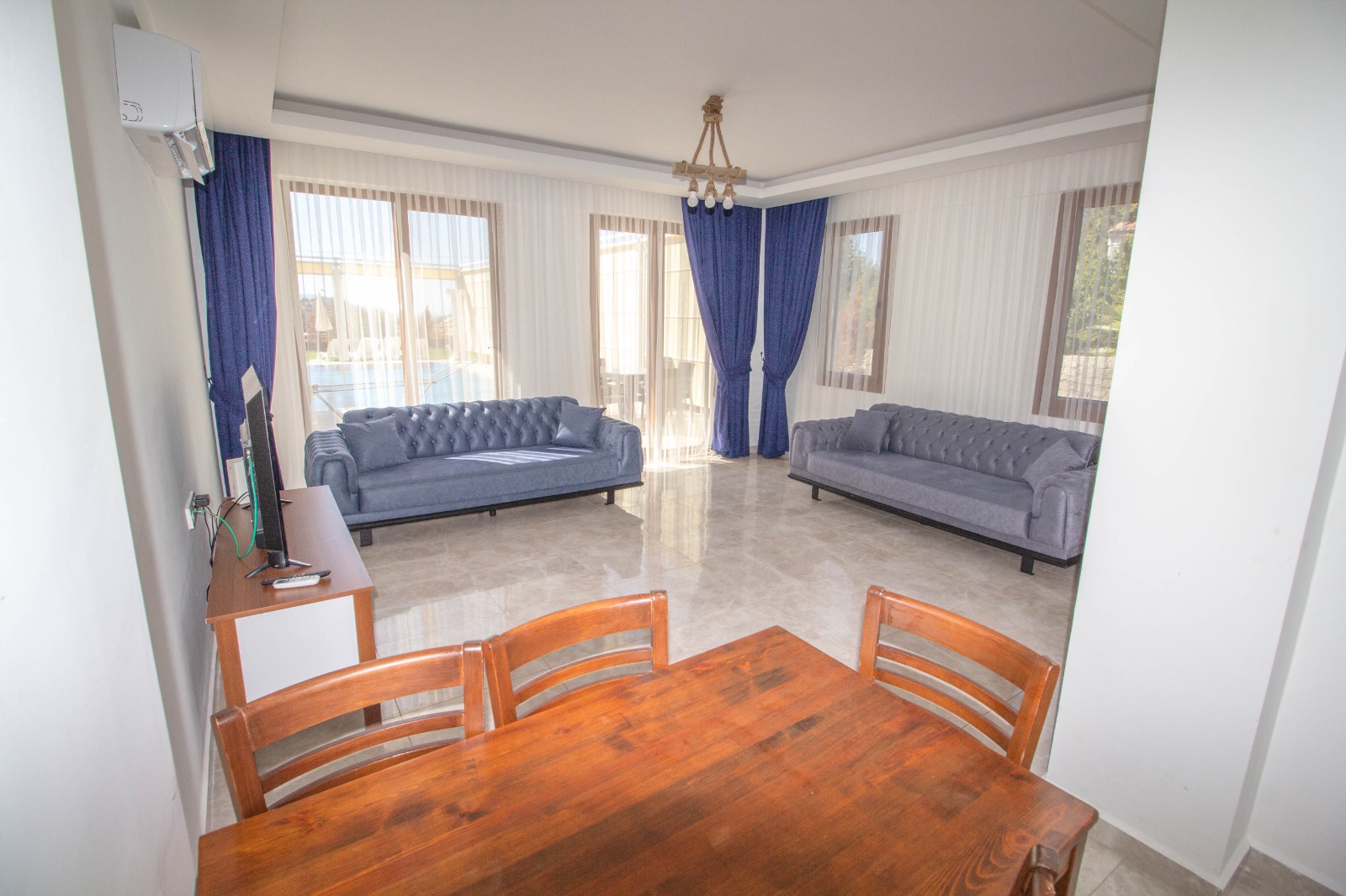 Fethiye Villa Nisa 4+1 Korunaklı