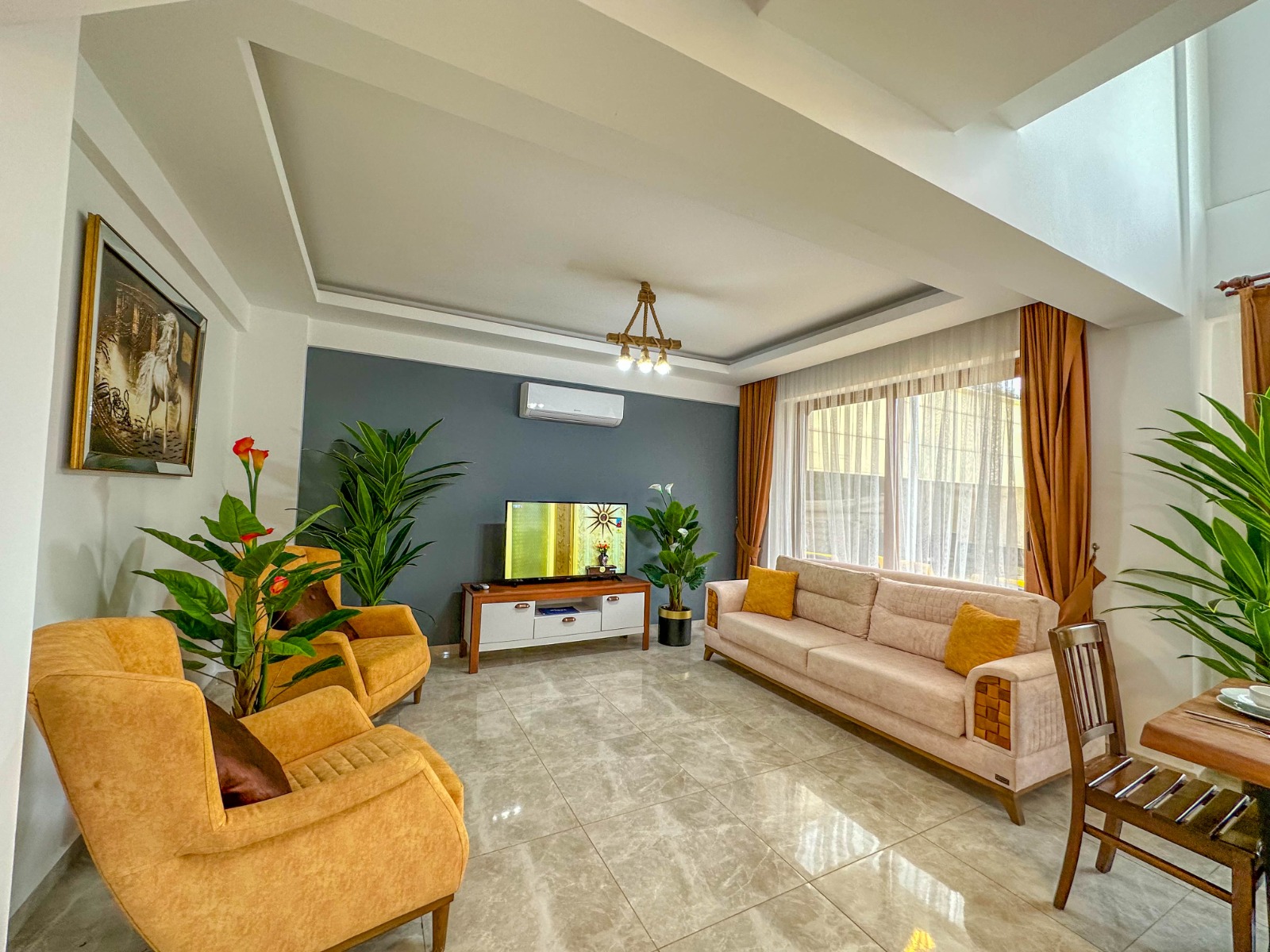 Fethiye Villa Tuna 4+1 Korunaklı