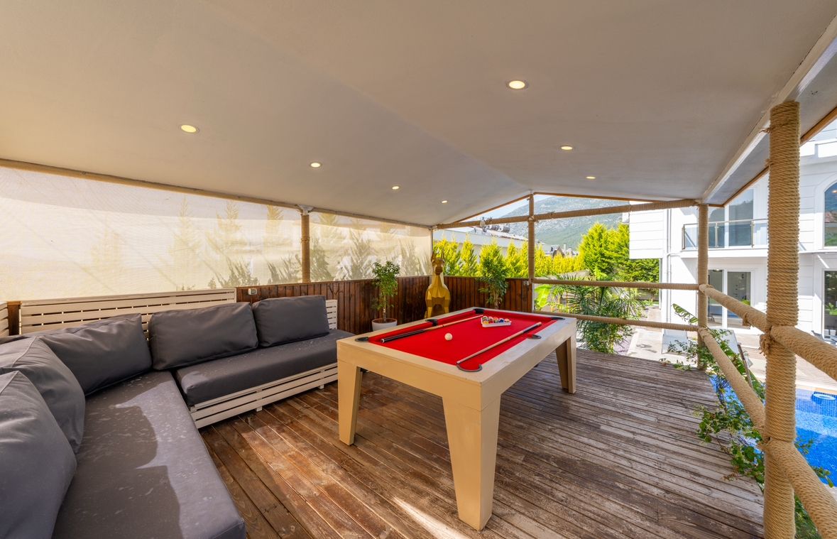 Fethiye 6 Kişilik Kusursuz Villa 3+1 Çocuk Havuzlu