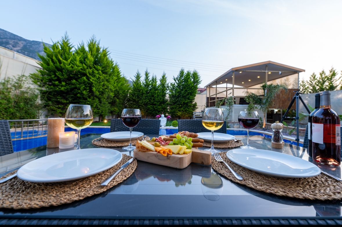 Fethiye 6 Kişilik Kusursuz Villa 3+1 Çocuk Havuzlu