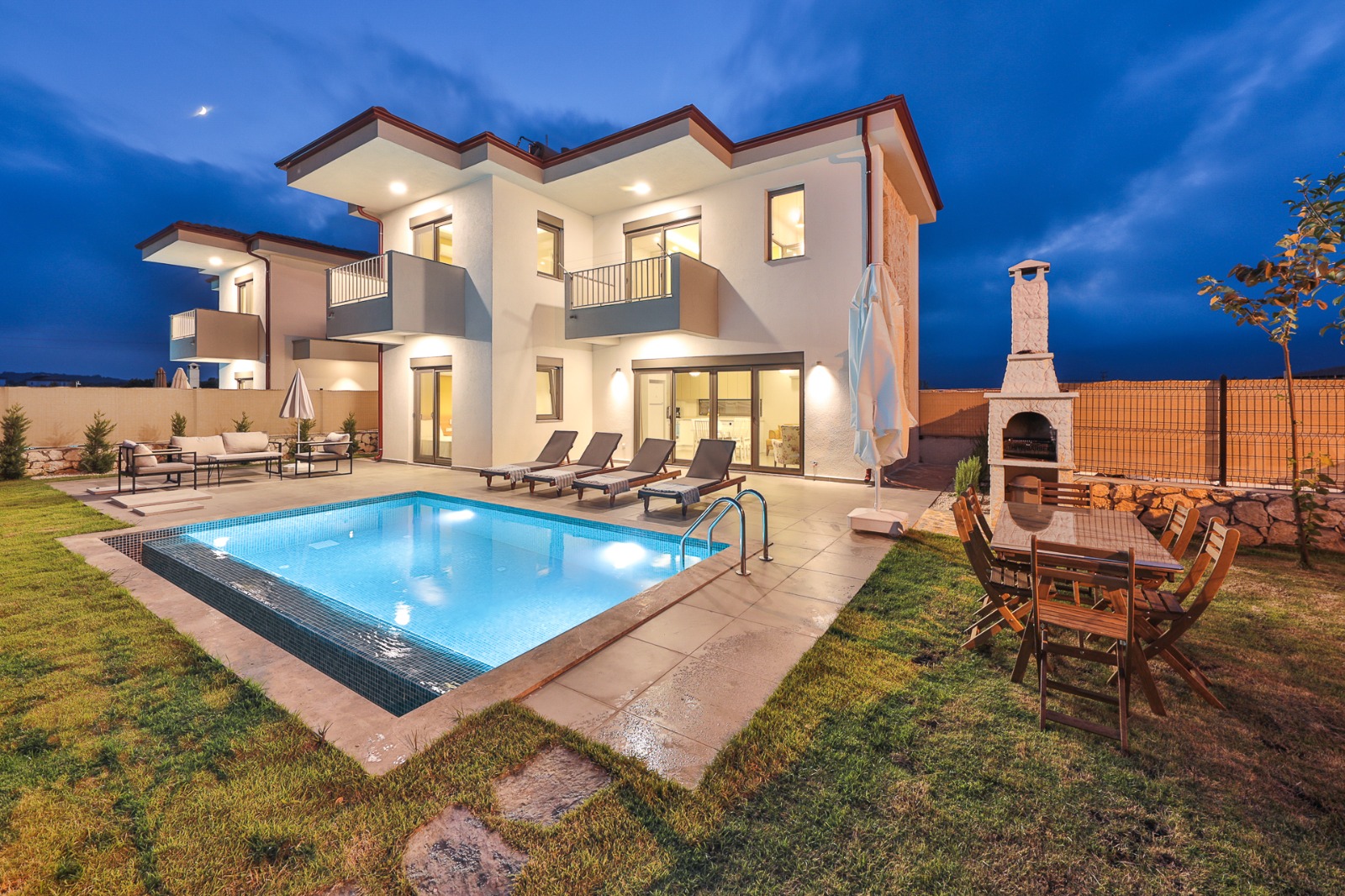 Kaş Villa Serenity 6 Kişilik Muhteşem Ambians