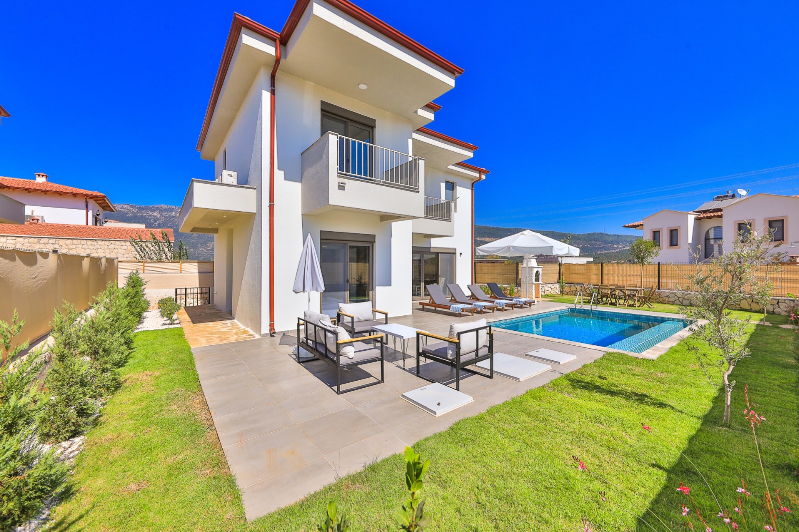 Kaş Villa Serenity 6 Kişilik Muhteşem Ambians