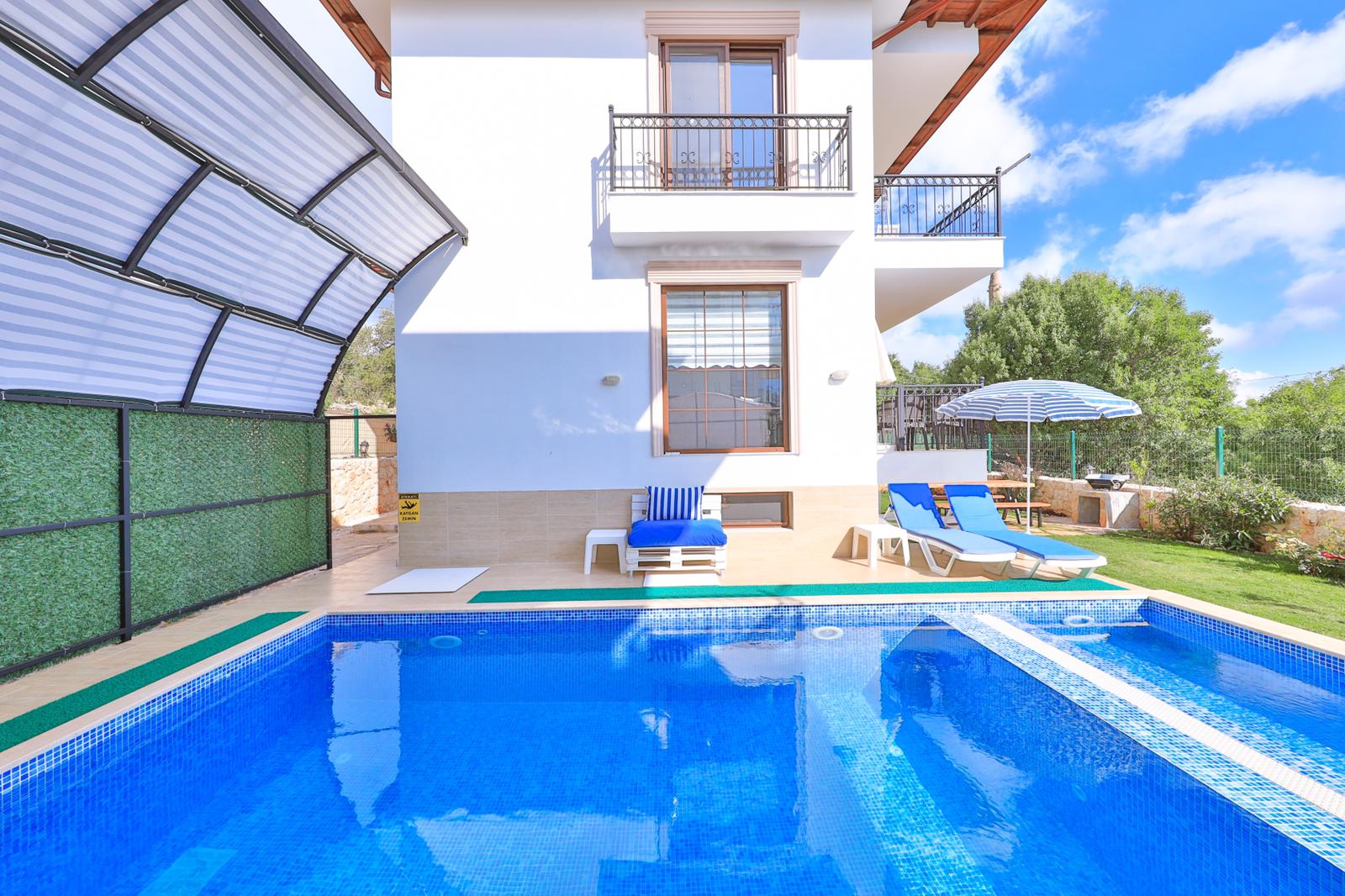 Kaş Villa Mars 4+1 Tam Korunaklı